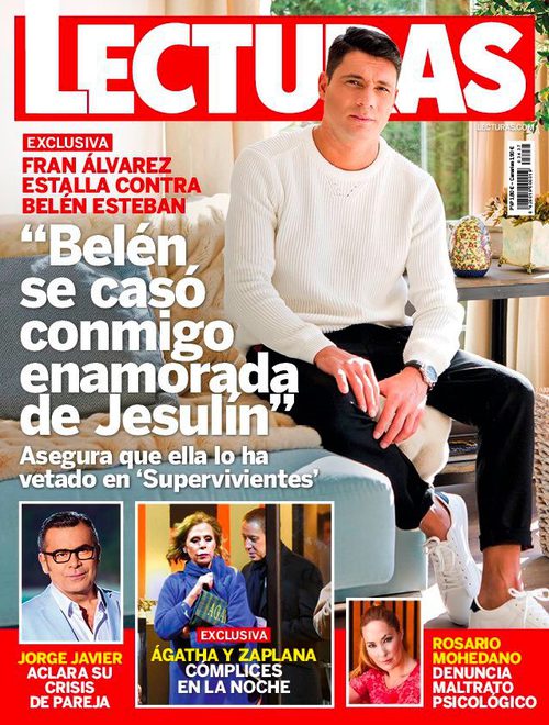 Fran Álvarez en Lecturas: