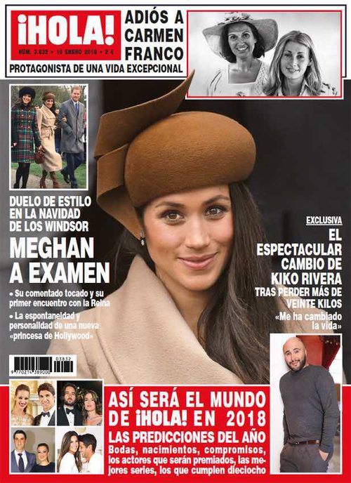 ¡Hola! lleva a examen a Meghan Markle