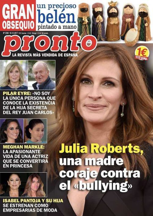 Julia Roberts, una madre coraje contra el bullying en Pronto