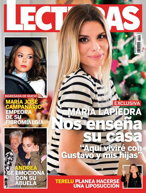 María Lapiedra enseña su casa en Lecturas