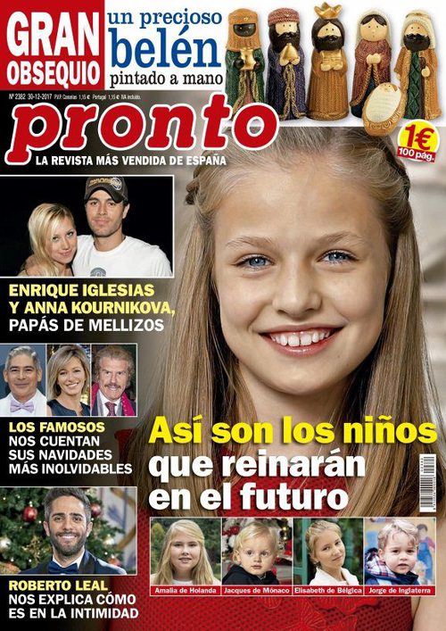 La Princesa Leonor, protagonista de la portada de Pronto