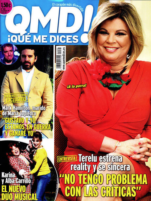 Terelu se sincera en la portada de QMD!