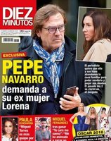 Pepe Navarro demanda a su exmujer Lorena para Diez Minutos