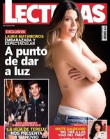 Lecturas desnuda a Laura Matamoros antes de dar a luz