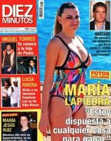 María Lapiedra, una de las concursantes de 'Supervivientes 2018', preparada para el reality en la portada de Diez Minutos