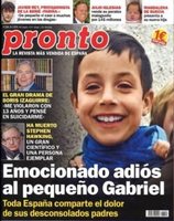 El último adiós a Gabriel en la portada de Pronto