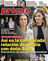 La relación entre la Reina Letizia y Doña Sofía en la portada de revista Pronto
