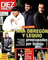 En Diez Minutos Ana Obregón y Alessandro Lequio viajan a Nueva York por la salud de su hijo