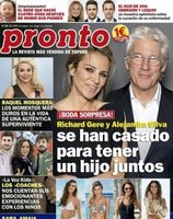 El motivo de la boda de Richard Gere y Alejandra Silva en Pronto