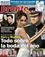 Todo sobre la Boda Real de Harry y Megan en la portada de revista Pronto