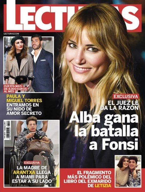 Alba Carrillo habla de su victoria a Fonsi Nieto en los juzgados para Lecturas