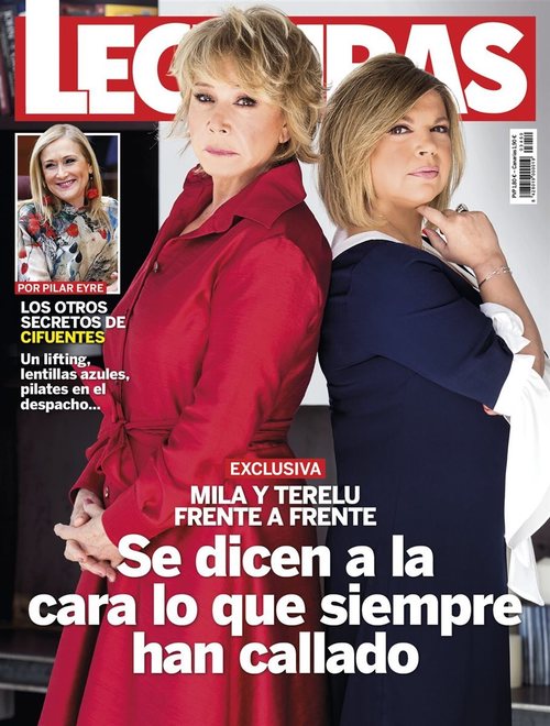 La amistad rota entre Mila Ximénez y Terelu Campos en la portada de Lecturas