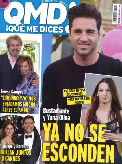 David Bustamante y su nueva relación sentimental en la portada de QMD!