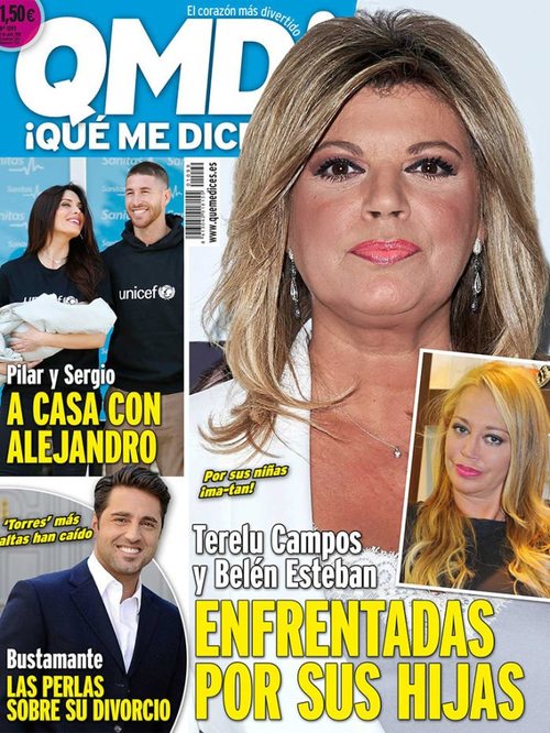 QMD! dedica su portada al enfrentamiento entre Terelu y Belén Esteban