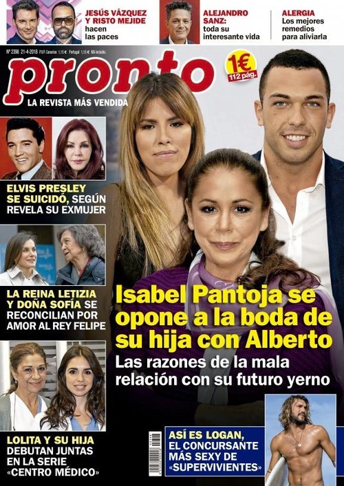 Isabel Pantoja no acepta la boda de su hija en Pronto