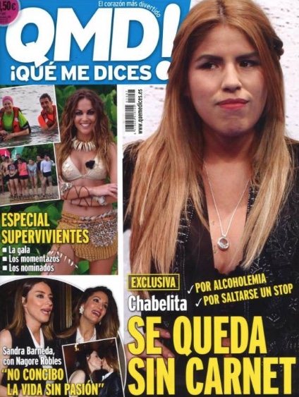 A Chabelita le retiran el carnet de conducir en QMD!