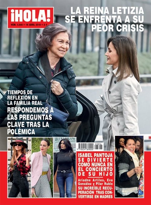 La reconciliación de Doña Sofía y la Reina Letizia en ¡Hola!