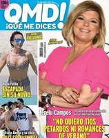Terelu Campos en la presentación de sus joyas TRLU en la portada de la revista QMD!