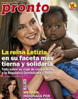 El viaje de cooperación a República Dominicana de la Reina Letizia en revista Pronto