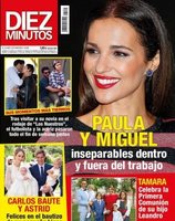 Paula Echevarría inseparable de de Miguel Torres en la portada de Diez Minutos