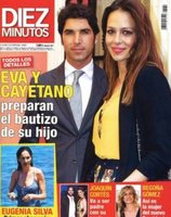 Eva González y Cayetano Rivera preparan el bautizo del pequeño Cayetano en Diez Minutos