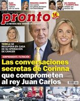 Las conversaciones secretas de Corinna sobre el Rey Juan Carlos en revista Pronto