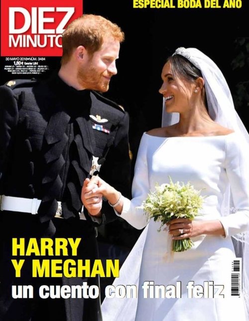 Diez Minutos dedica su portada a la Boda Real de los Duques de Sussex