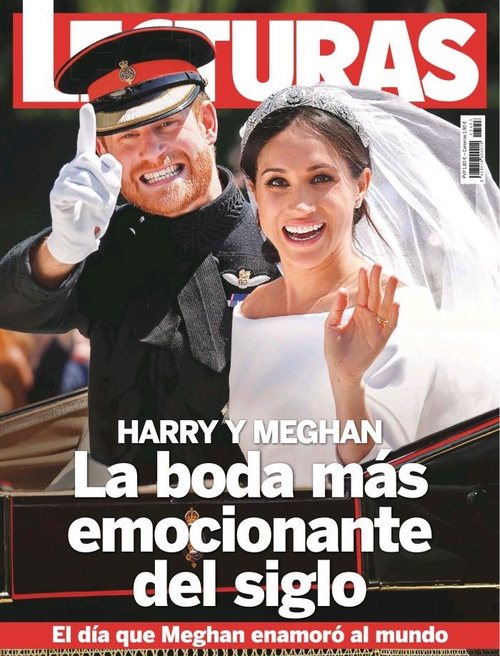 Lecturas dedica íntegramente su portada a la Boda Real de Harry y Meghan Markle
