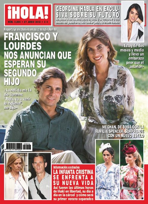 Francisco Rivera y Lourdes Montes esperan su segundo hijo en exclusiva para ¡HOLA!