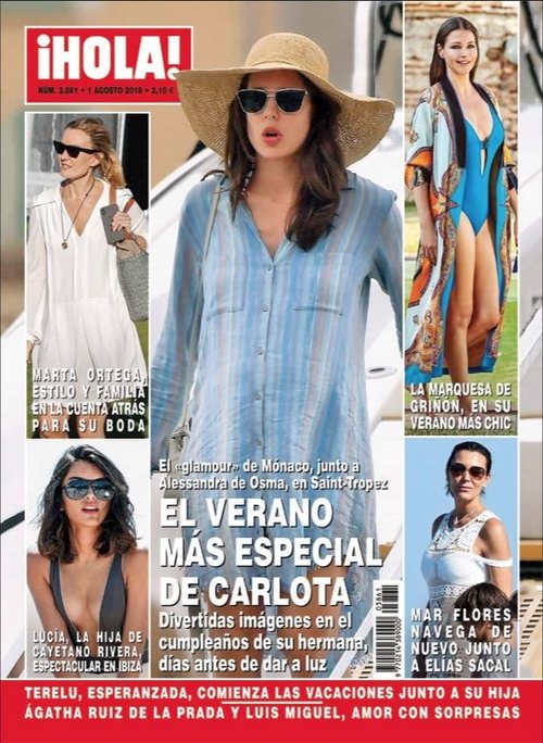 El verano más especial de Carlota Casiraghi en ¡Hola!