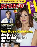 Ana Rosa Quitana destrozada por la detención de su marido en revista Pronto