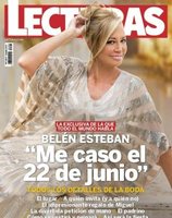 Belén Esteban anuncia su boda en la portada de la revista Lecturas
