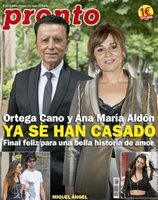 La boda de Ortega Cano y Ana María Aldón en portada de la revista Pronto