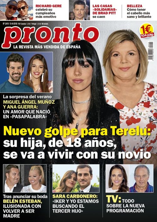 Alejandra Rubio se va a vivir con su novio Álvaro Lobo en revista Pronto