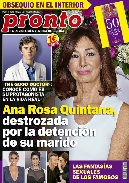 Ana Rosa Quitana destrozada por la detención de su marido en revista Pronto
