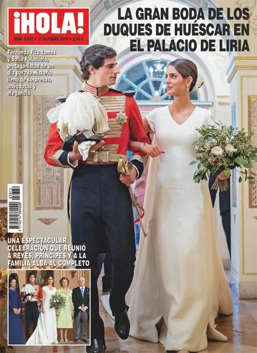La gran boda de los Duques de Huércas en el Palacio de Liria en ¡HOLA!