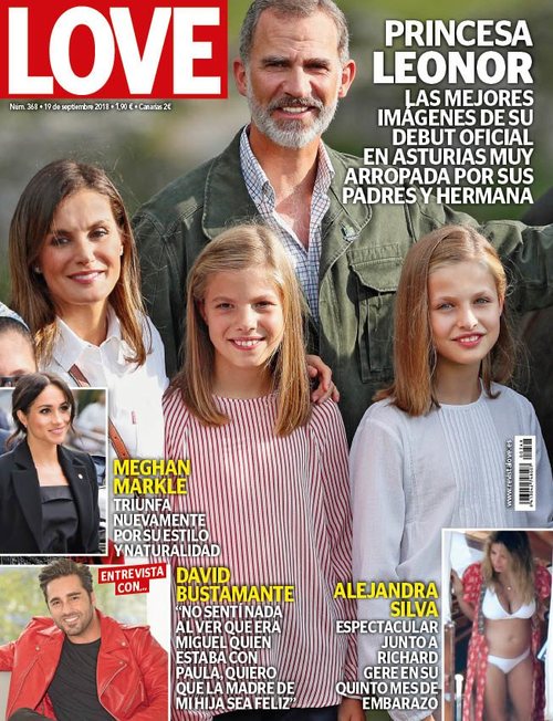 Mejores imágenes del debut de Leonor como Princesa de Asturas en revista Love