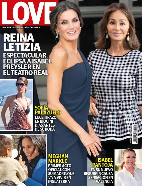 El duelo de estilo de la Reina Letizia e Isabel Preysler en revista LOVE