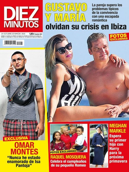 Gustavo González y María Lapiedra superan una crisis de vacaciones en Diez Minutos
