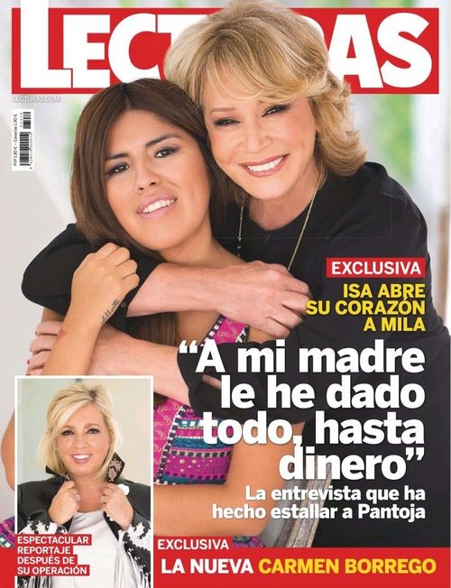 Isa Pantoja se sincera con Mila Ximénez en Lecturas