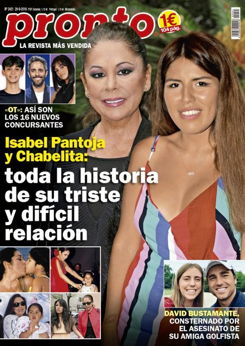Todo sobre la mala relación madre-hija de Isabel Pantoja y Chabelita en Pronto