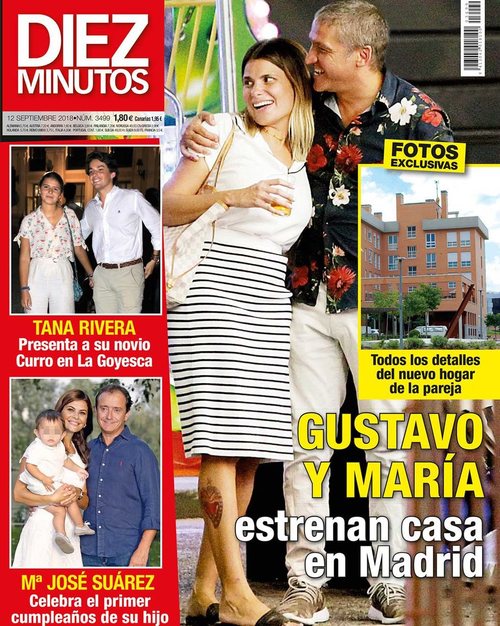 La nueva casa en Madrid de Gustavo González y María Lapiedra en Diez Minutos