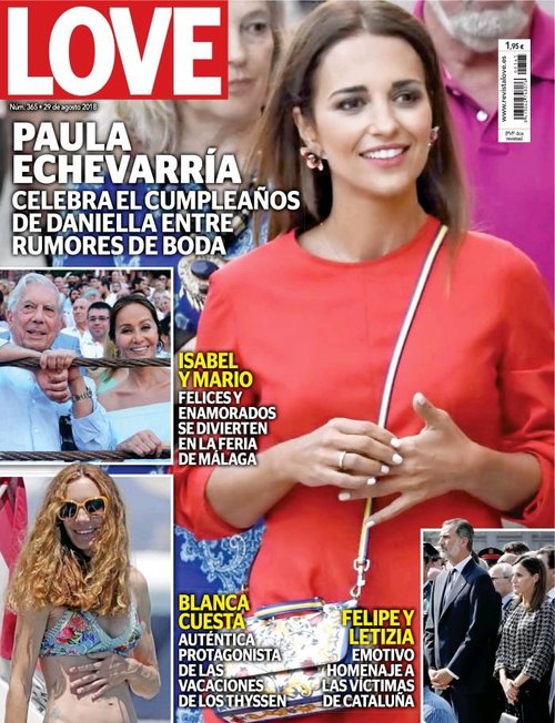 Paula Echevarría: el cumpleaños de Daniella y los rumores de boda en LOVE