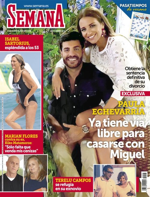 Paula Echevarría ya está oficialmente divorciada de Bustamante en Semana