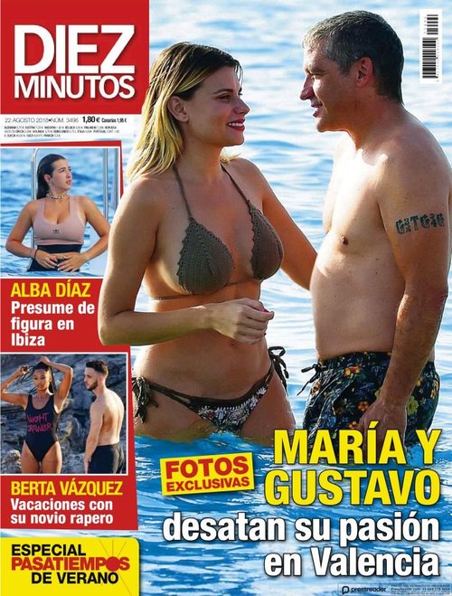 El primer verano en pareja de María Lapiedra y Gustavo González en Diez Minutos