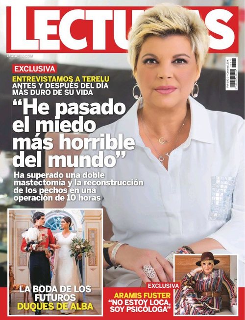 Las primeras declaraciones de Terelu Campos tras la doble mastectomía en Lecturas