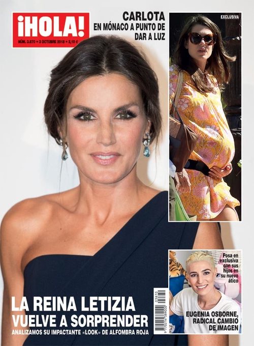 La Reina Letizia deslumbra en el inicio de temporada del Teatro Real en ¡HOLA!