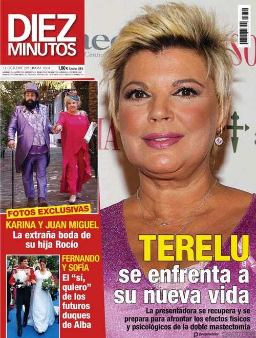 La nueva vida de Terelu Campos tras su doble mastectomía en Diez Minutos