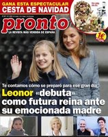 La primera intervención pública de la Princesa Leonor en la revista Pronto