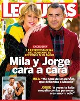 El cara a cara de Mila Ximénez y Jorge Javier Vázquez en revista Lecturas